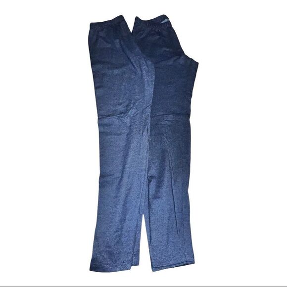 Cat & Jack Leggings Lot of 2. 14/16 Navy Blue Girls skinny - Picture 5 of 6